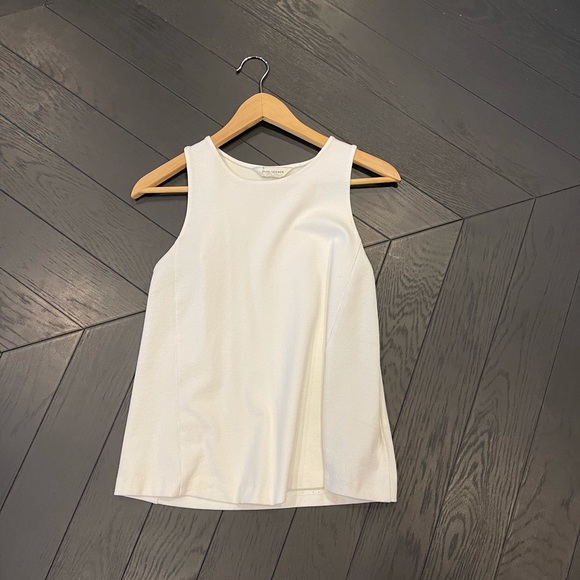 Club Monaco white asymmetrical tank - Picture 1 of 2